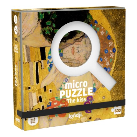 Micro Puzzle 'The Kiss - Gustav Klimt' 600 Teile
