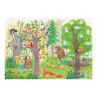 Pocket Puzzle 'Forest Day & Night' 100 Teile