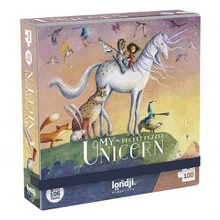 Pocket Puzzle 'My Unicorn' 100 Teile