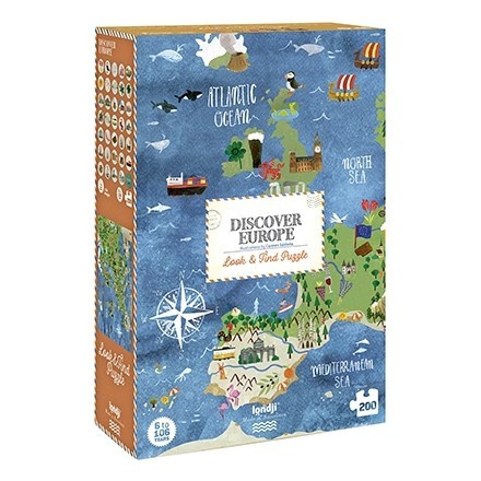 Puzzle 'Discover Europe' 200 Teile