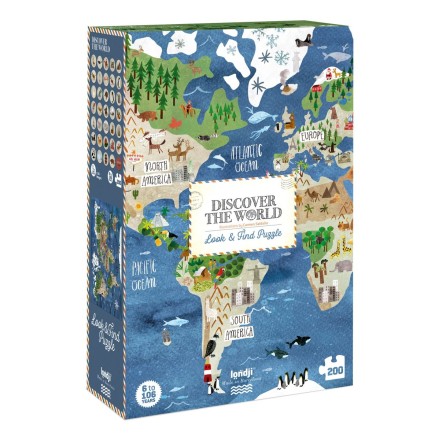 Puzzle 'Discover The World' 200 Teile