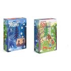 Puzzle 'Forest Night & Day' 50 Teile