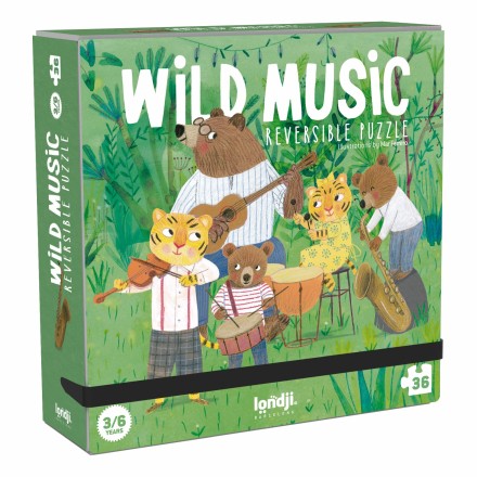 Puzzle 'Wild Music' 36 Teile
