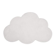 Kinderteppich 'Wolke' weiß von Lilipinso
