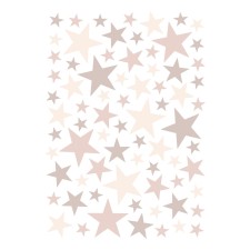 Wandsticker 'Etoiles' Sterne dusty pink von Lilipinso