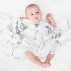 Bamboo Swaddle Mulltuch 'Marble'