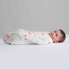 Bamboo Swaddle Mulltuch 'Pink Kite'