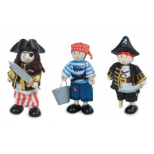 Budkins Puppen 'Piraten' 3er-Set von Le Toy Van