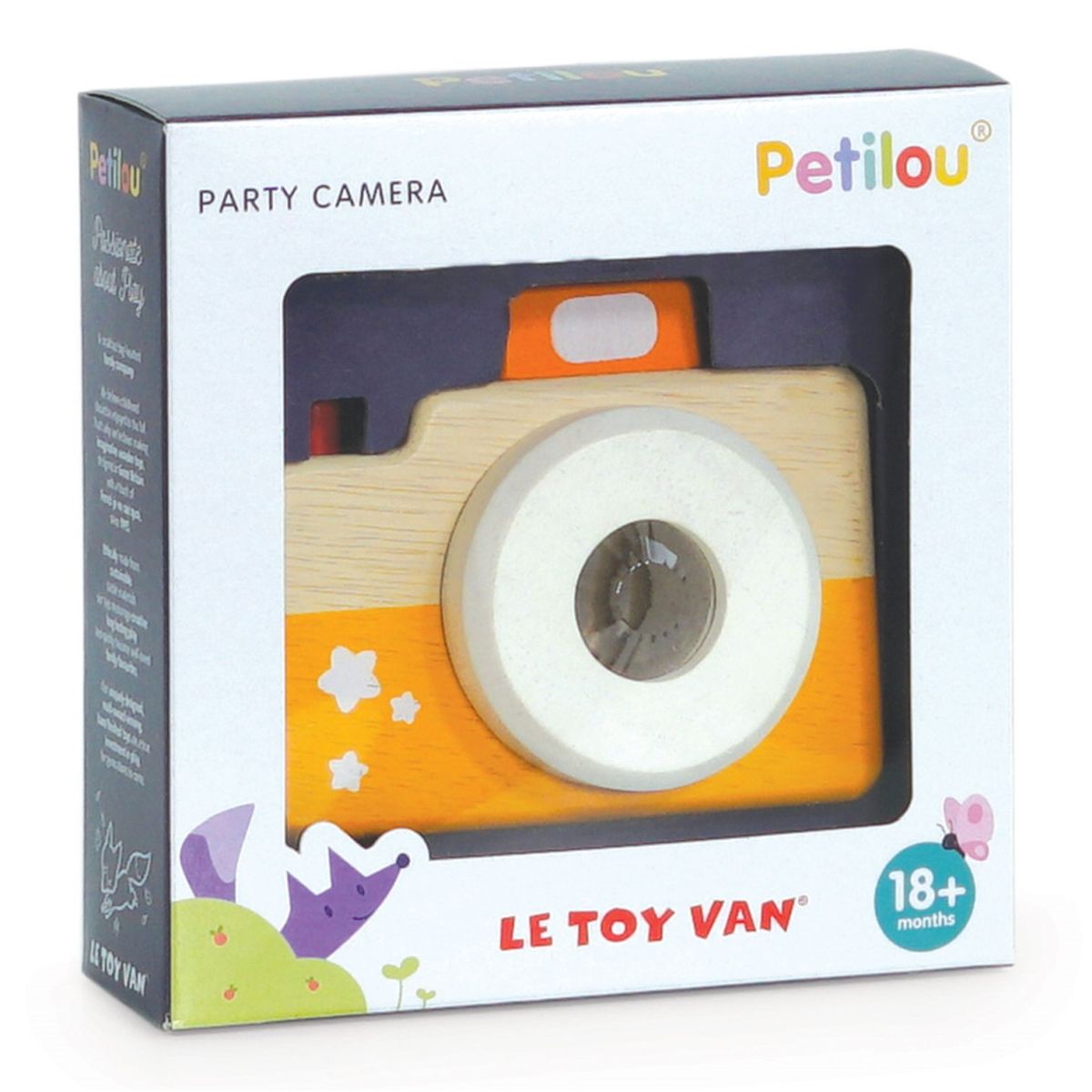 Le Toy Van Party Kamera Camera Holz Kleinkind Facetten Linse Spielzeug 