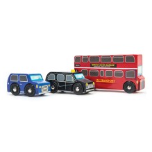 Le Toy Van - Holzauto-Set 'Little London Vehicle'