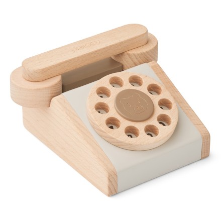 Holz Telefon Classic 'Selma' Oat Sandy Mix