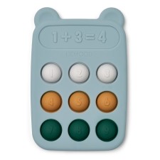 Pop It Spielzeug Taschenrechner 'Anne' Sea Blue Multi Mix von Liewood