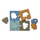 Puzzle 'Bodil' Dino Blue Multi Mix