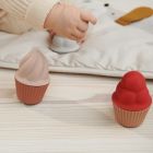 Silikon Spielzeug Cupcakes 'Kate' Rose Multi Mix 4er-Set