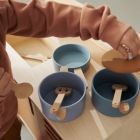 Spielzeug Holz Kochset 'Antonio' Blue Multi Mix