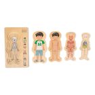 Holz Puzzle 'My Body' Anatomie Junge