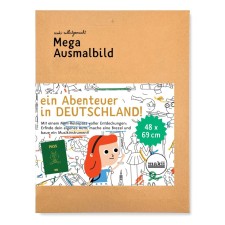Mega Ausmalbild Makii 'Deutschland' von Makii