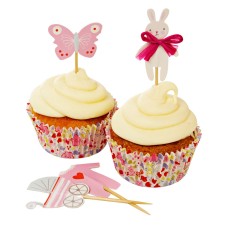 Cupcake-Set Baby Shop Pink von Meri Meri