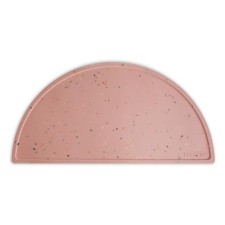 Silikon Platzset Tischset 'Powder Pink Confetti' von mushie