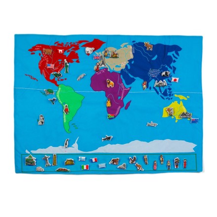 Weltkarte kennenlernen