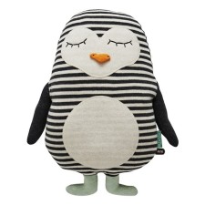 Stricktier Kissen Pinguin 'Pingo' von OYOY