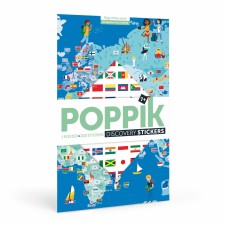 Stickerposter - Discovery 'Flaggen' von Poppik