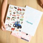 Stickerposter - Mini Discovery 'Bauernhof'