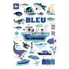 Stickerposter - Mini Discovery 'Blau'