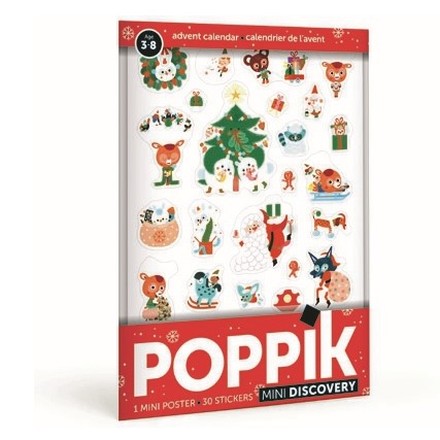 Stickerposter - Mini Discovery 'Weihnachts-Adventskalender'