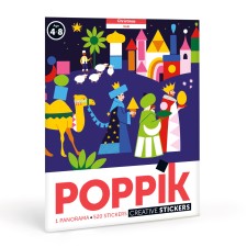 Stickerposter - Panorama 'Weihnachten' von Poppik