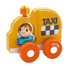 Holzfahrzeug 'Taxi' von Plan Toys