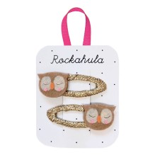 Rockahula - Haarspangen 'Sleepy Owl Clips'