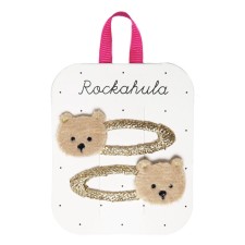 Haarspangen 'Teddy Bear Clips' von Rockahula