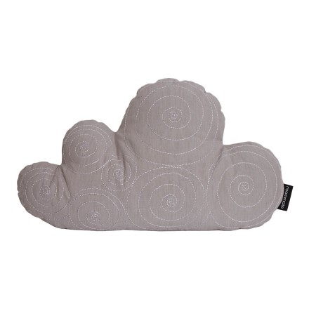 Wolken-Kissen 'Cloud' grau