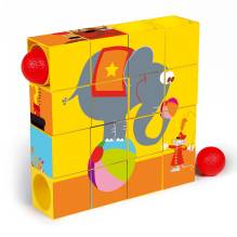 Scratch - 2 in 1 Puzzle & Kugelbahn 'Zirkus'