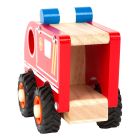 Holz Spielauto 'Krankenwagen'