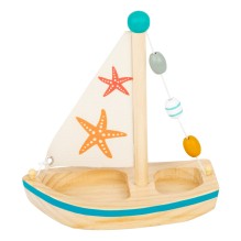 small foot - Wasserspielzeug 'Segelboot Seestern'