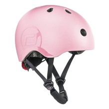 Scoot and Ride - Kinder Fahrradhelm S-M Rose