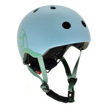 Scoot and Ride - Kinder Fahrradhelm XXS-S Steel