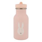 Edelstahl Trinkflasche 'Mrs. Rabbit' Hase rosa 350ml