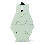 Holz Form-Puzzle Eisbär 'Mr. Polar Bear'