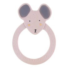 trixie - Naturkautschuk Beißring Maus 'Mrs. Mouse'
