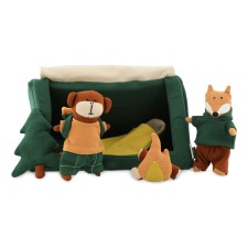 Spielset Puppet World 'Camping' Mr. Fox & Mr. Monkey von trixie