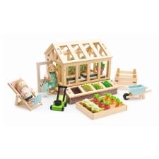 Holzspielzeug 'Gewächshaus' von Tender Leaf Toys
