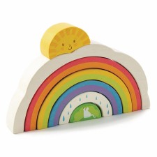 Holzspielzeug 'Regenbogen Tunnel' von Tender Leaf Toys