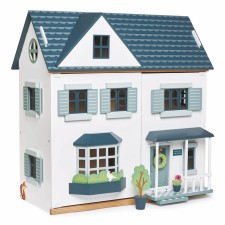 Puppenhaus 'Dovetail Haus' von Tender Leaf Toys