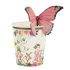 Pappbecher 'Truly Fairy' mit Schmetterling Detail