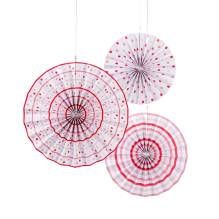talking tables - Pink N Mix Pinwheel - Dekoräder 3 Stk.