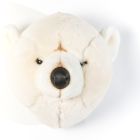 Plüsch Tierkopf-Trophäe Eisbär Basile