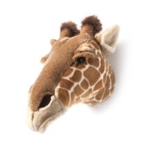 Wild & Soft - Plüsch Tierkopf-Trophäe Giraffe Ruby